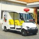 CE Approved 4 Seats Electric Food Selling Car Du-F4